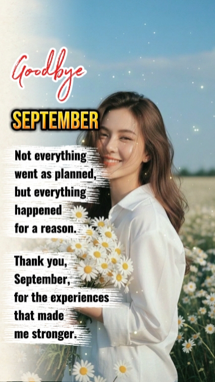 September goodbye