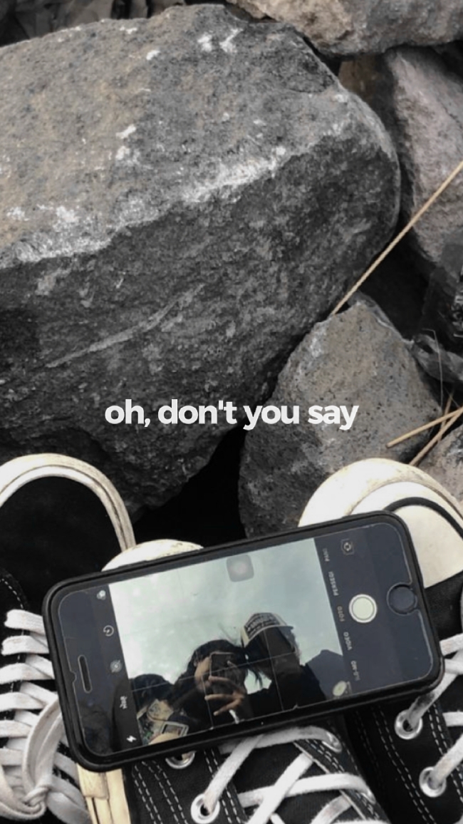 don't you say