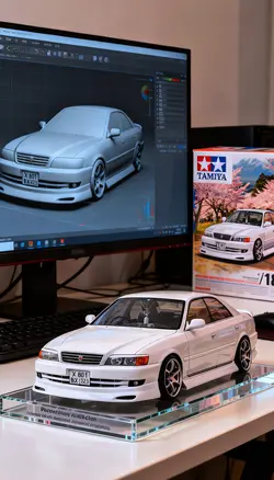 Miniatur 3D Car