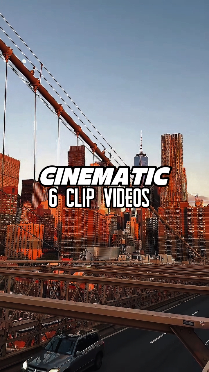 6 clip videos 