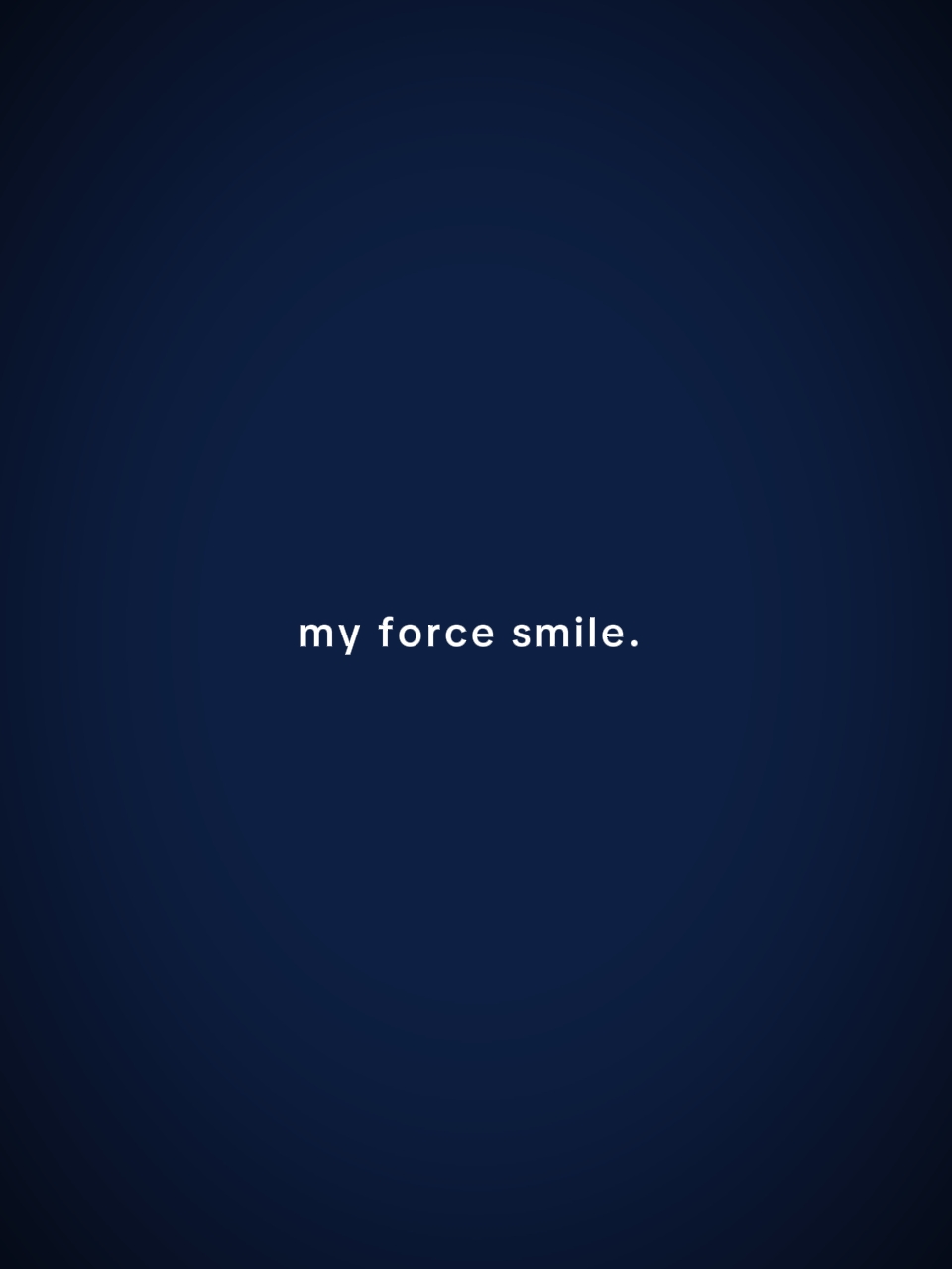 Mi sonrisa de fuerza