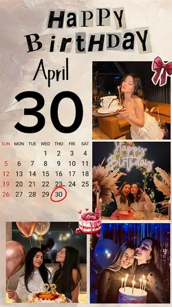HBD 30 APRIL 