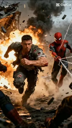 Homem aranha e Eu 