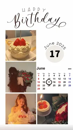 17 JUNE BIRTHDAY