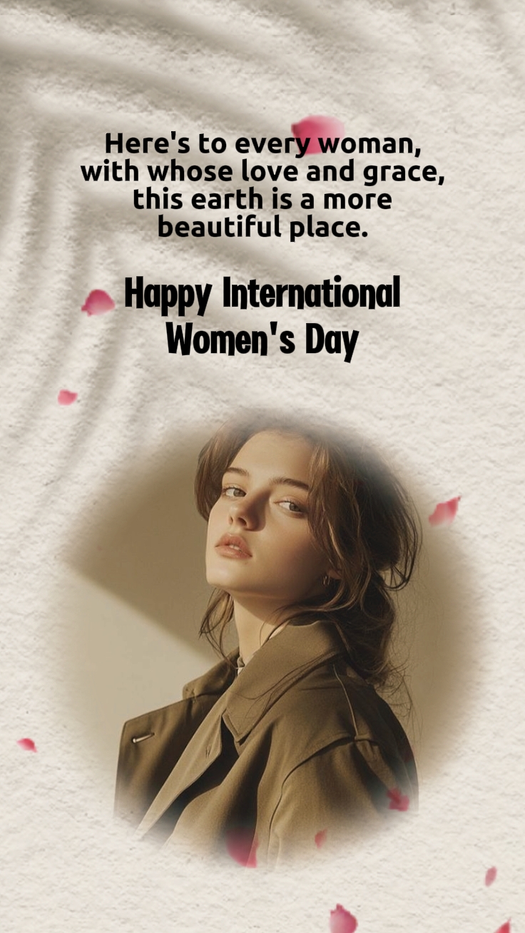 Feliz día de la mujer