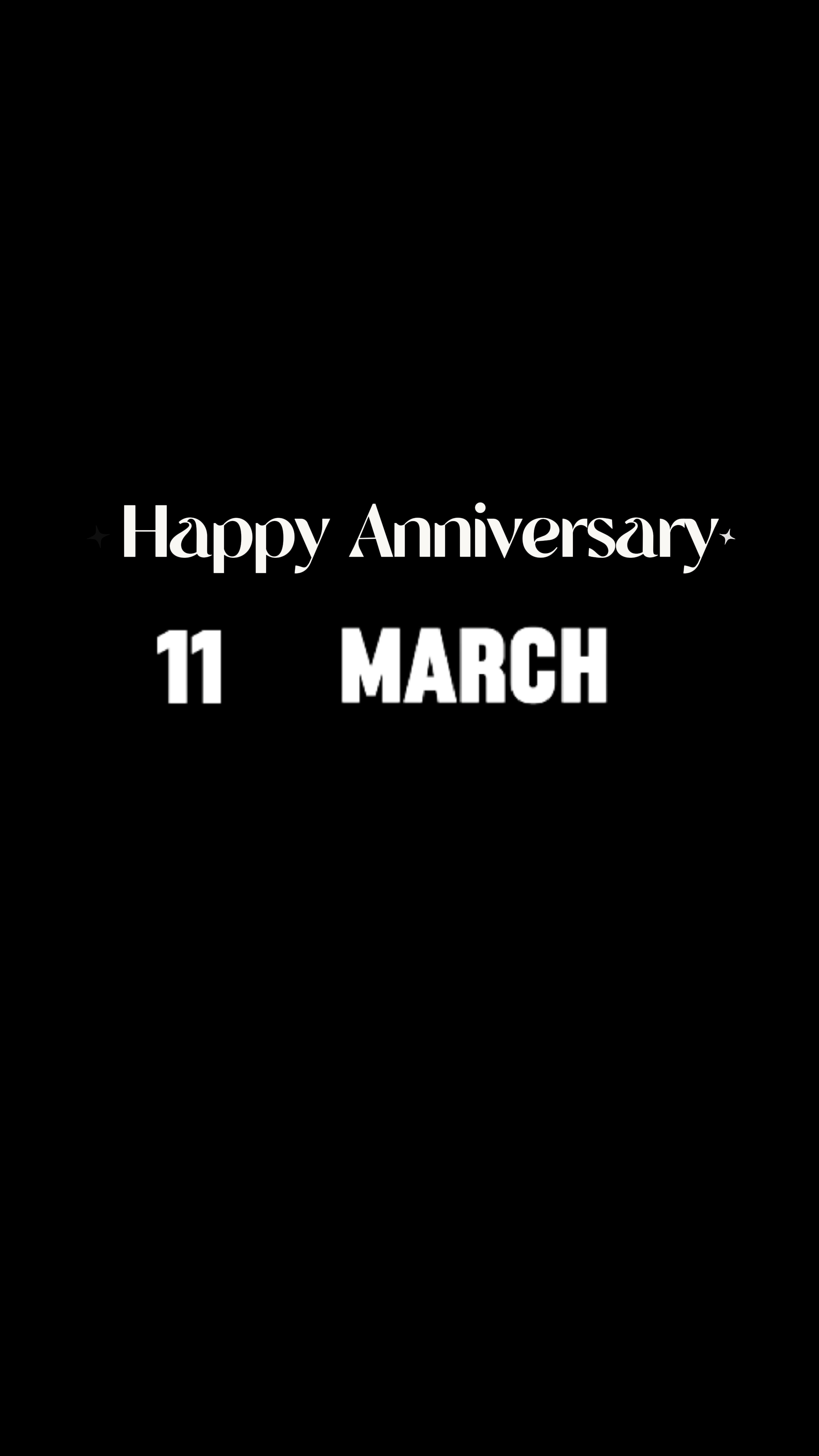 Anniversary 11 march