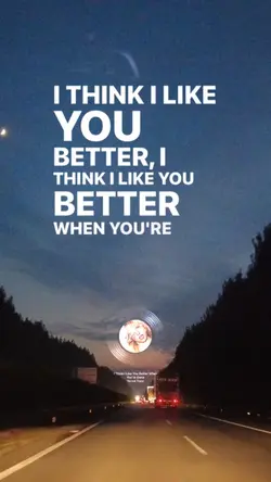 i think i like you..