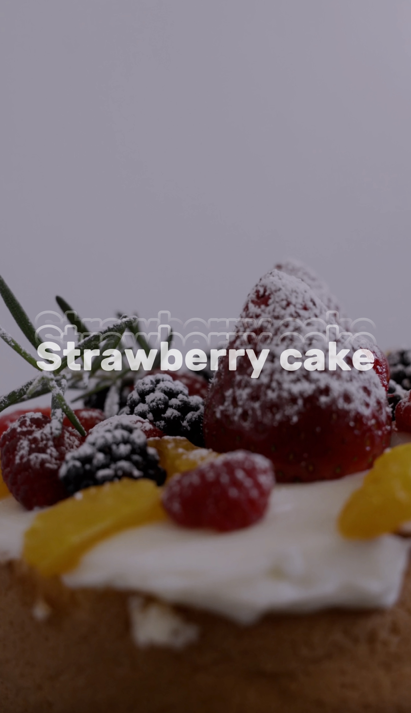 GÂTEAU AUX FRAISES