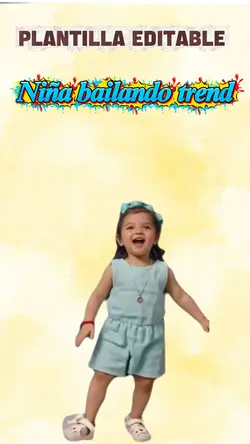 Niña bailando 