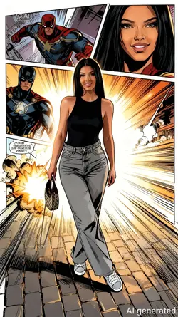 comic marvel AI