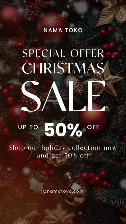 sale: christmas sale