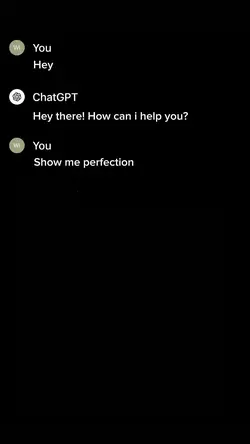 ChatGPT Perfection