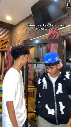 kalo foto buang muka