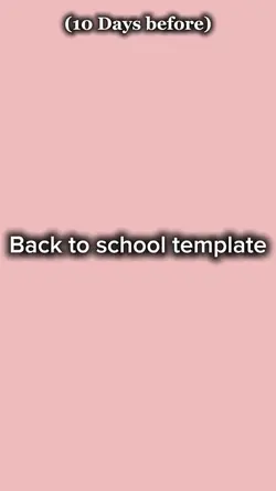 Back to schoo