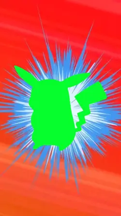 PIKACHU GREENSCREEN