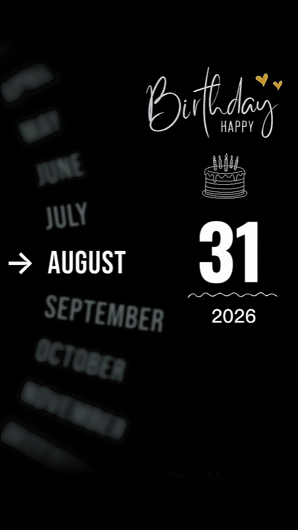 ulang tahun 31 Agustus 