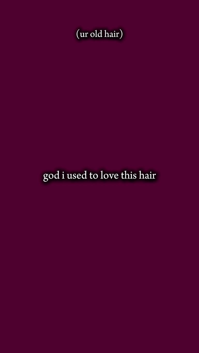 J'adore ces cheveux