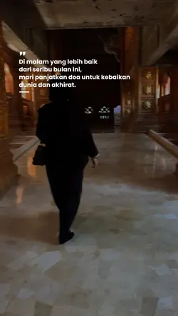 Malam seribu bulan 🌙