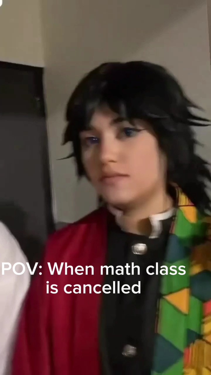 POV:no math class