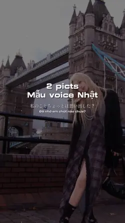 Mẫu voice Nhật