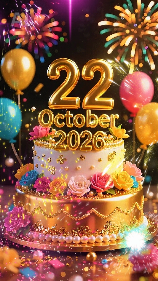 Selamat ulang tahun 22 Oktober 2026