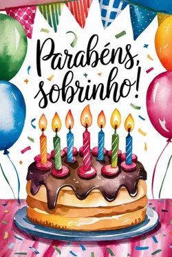 parabéns sobrinho 