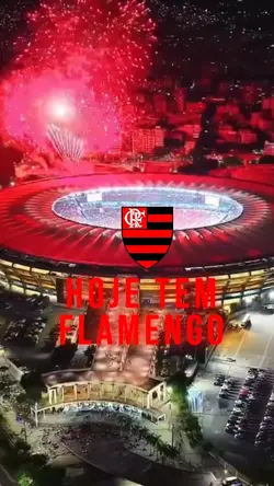 Hoje tem Flamengo ❤️🖤