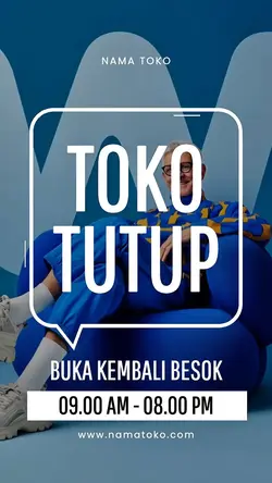 story : toko tutup