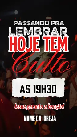 Culto para igreja
