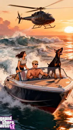 Couple Speedboat GTA