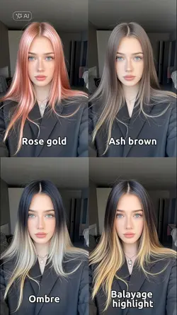 Hair color filter 