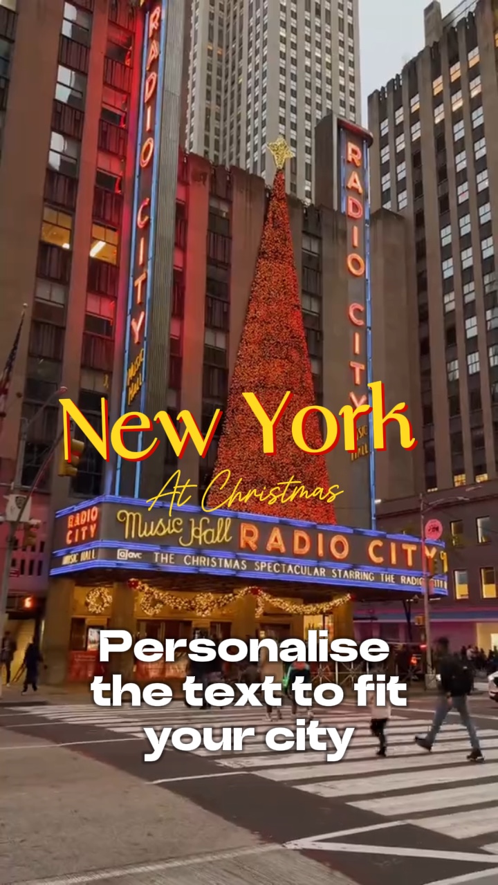 Mi ciudad en Navidad