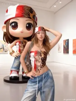 AI my Giant figurine