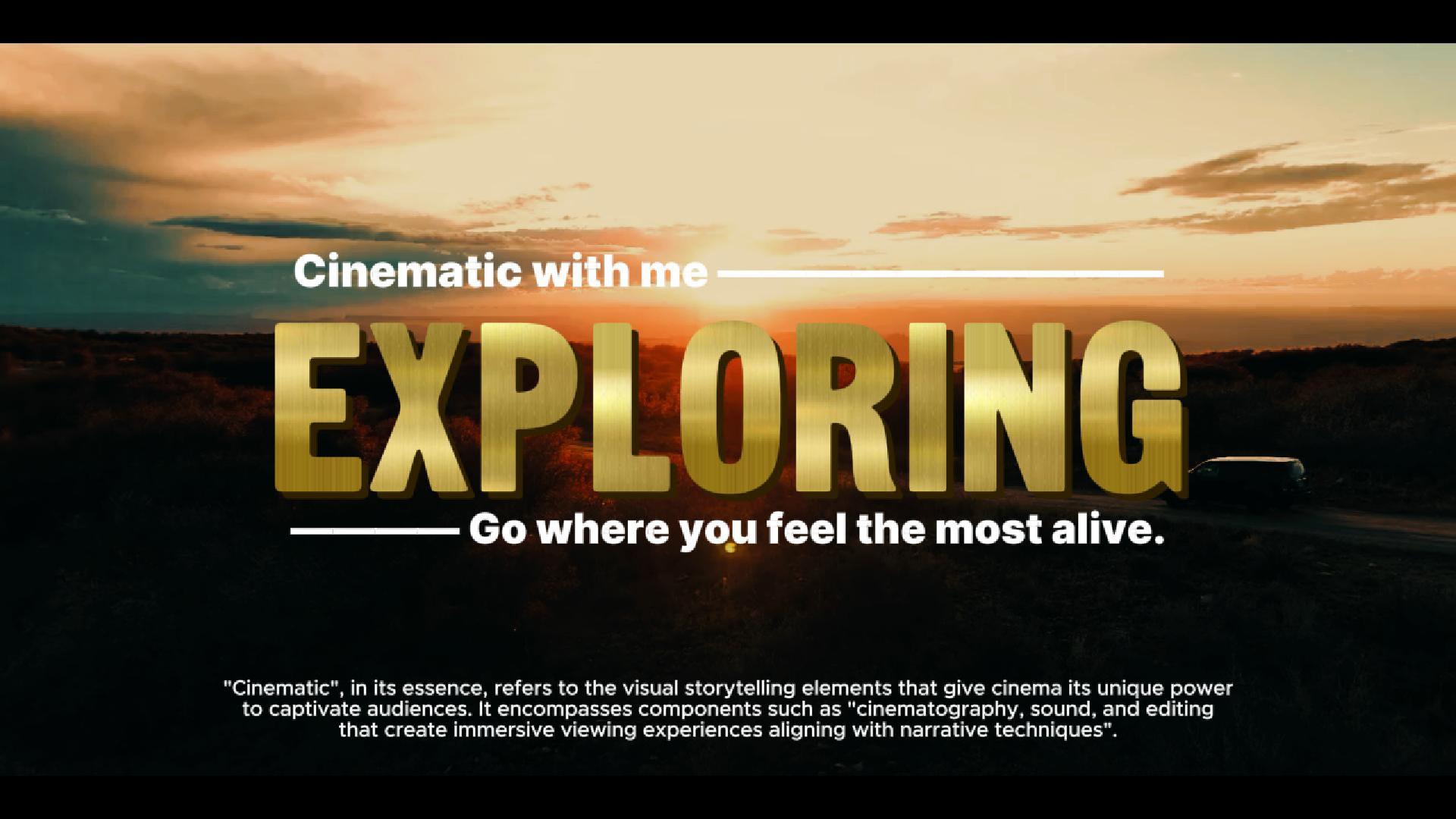 Cinematic Landscape