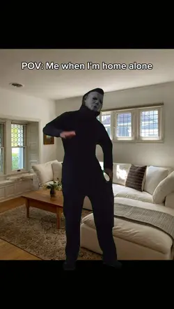When I'm home alone