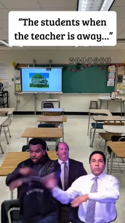 teacher is away