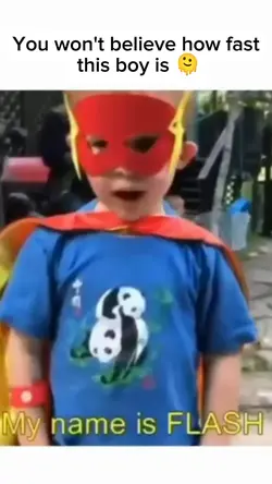 How Fast this boy