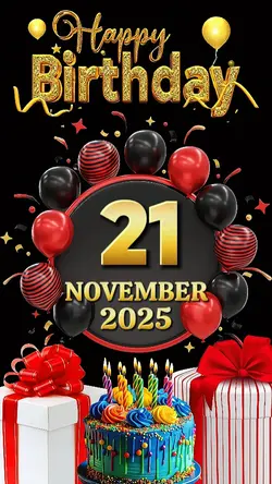 BIRTHDAY 21 NOVEMBER