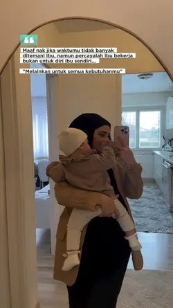 maaf nak ibu bekerja