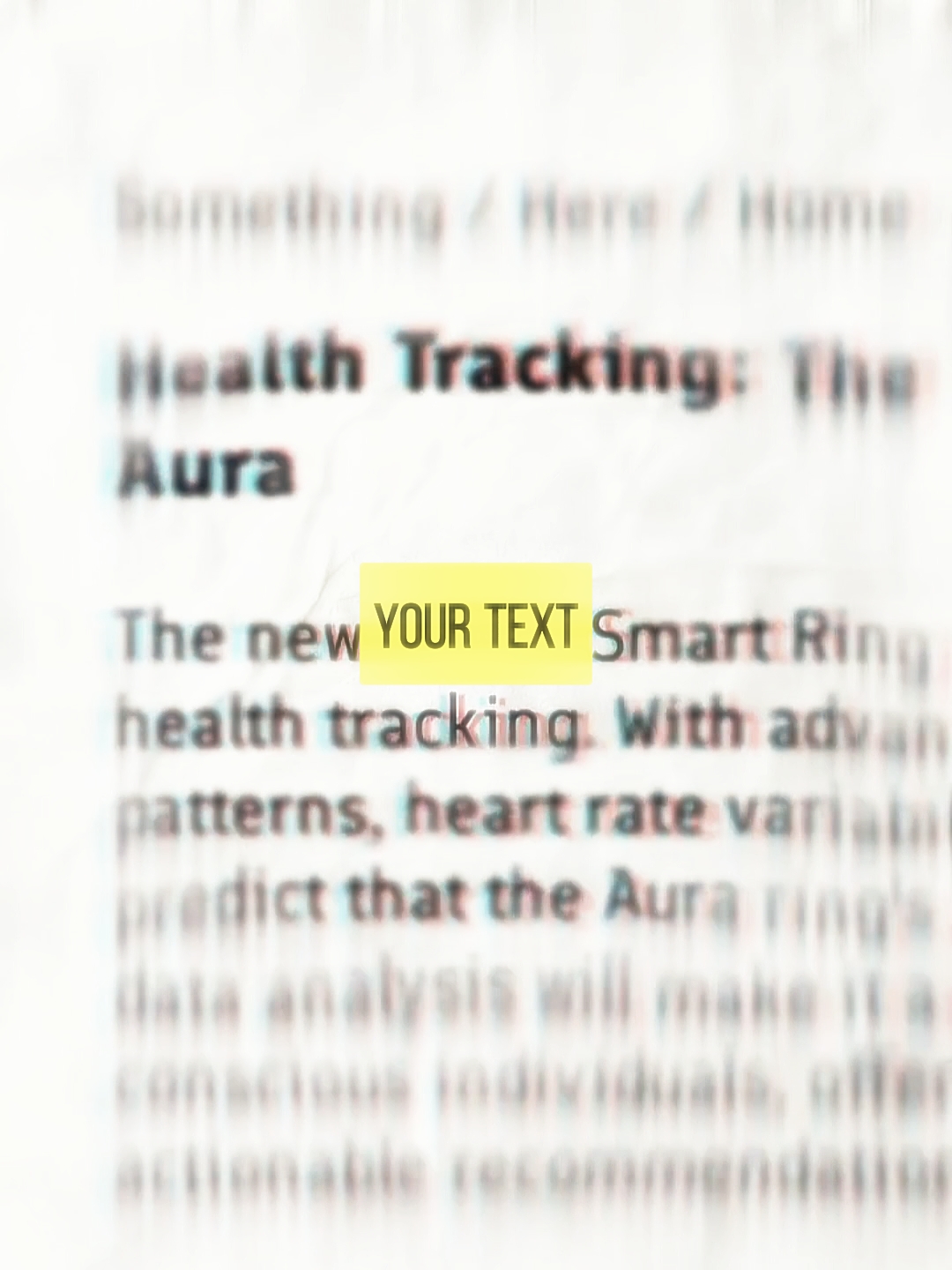 Newspaper Edit 