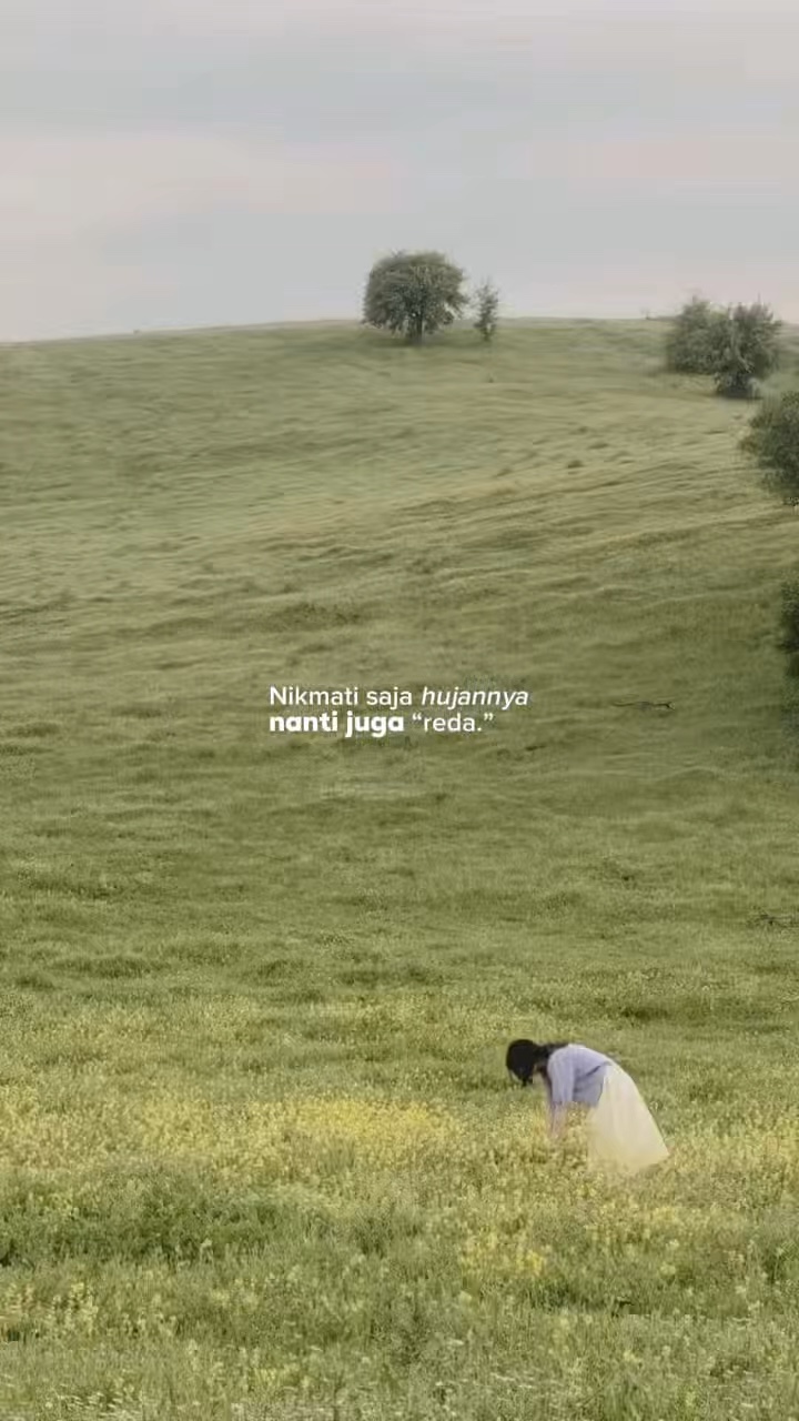 Nikmati saja hujanny