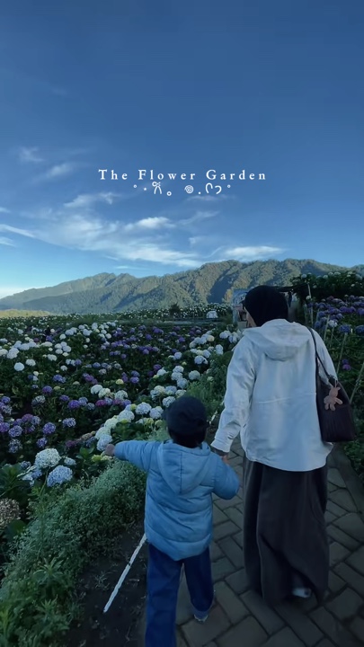 O jardim de flores