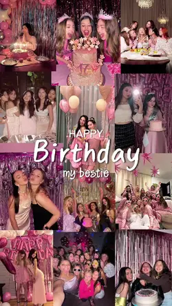 Birthday collage
