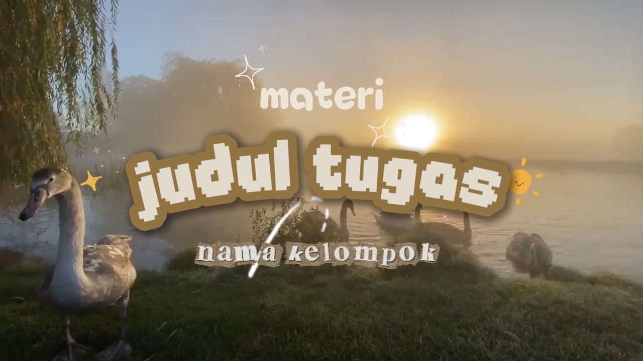 intro tugas sekolah