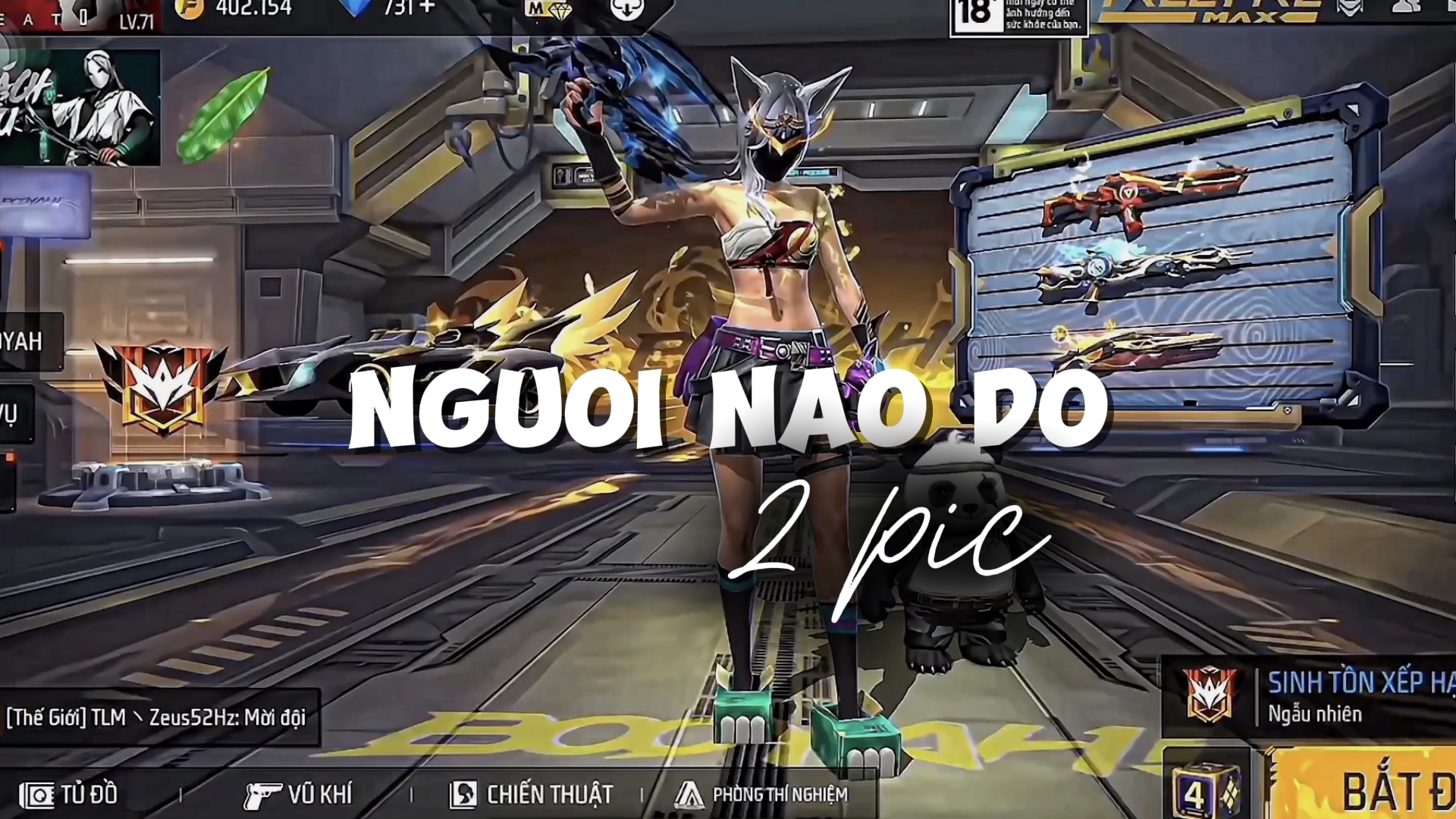 Mẫu game Free Fire