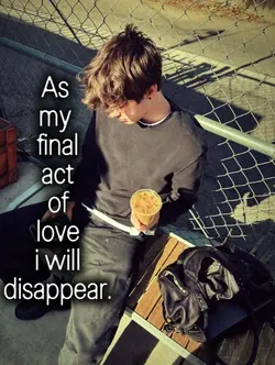 as my final act