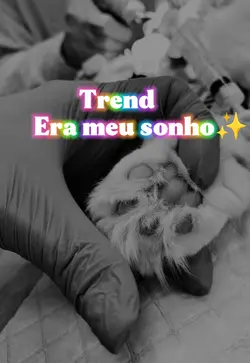 Era meu sonho...