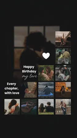 Happy Birthday, love