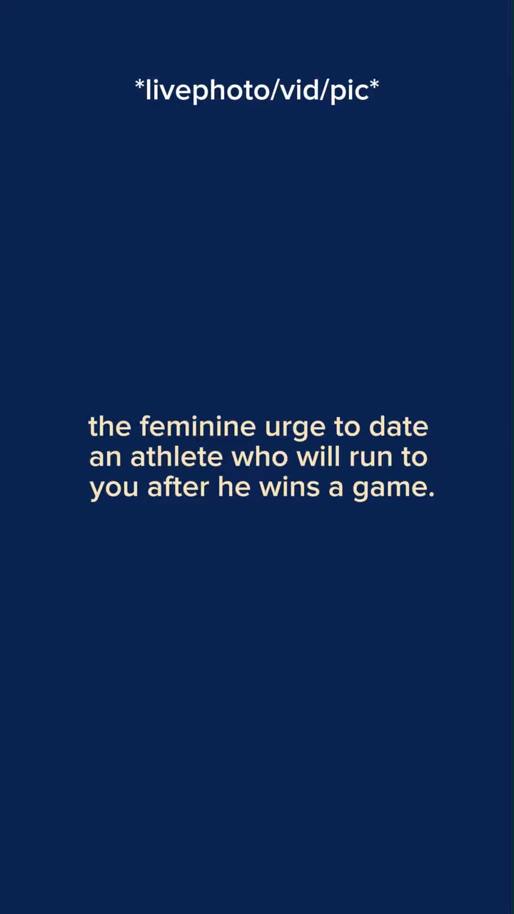 Dating an athlete