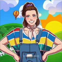Smile and a ribbon
